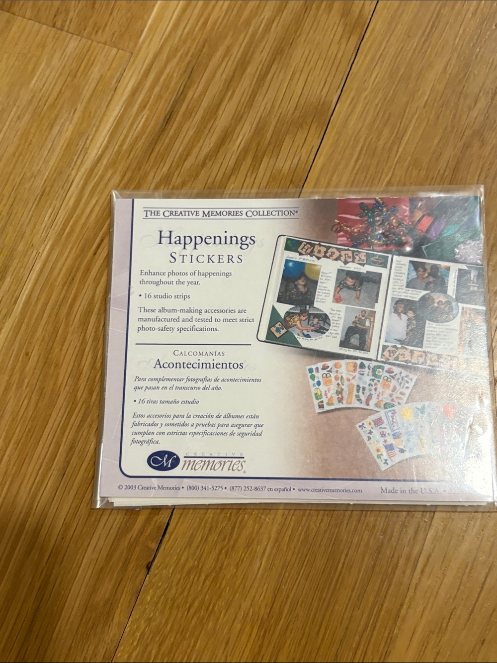 Creative Memories Happenings Sticker Pack